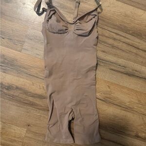 SKIMS Tan Shapewear Bodysuit